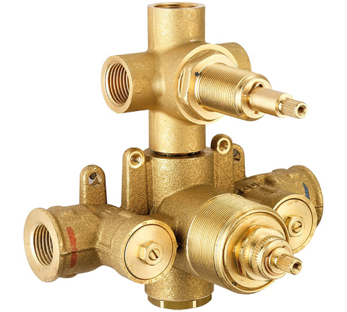 Встраиваемая часть термостатического смесителя Cisal на 3 положения ZA01820104