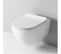 Унитаз подвесной Artceram File 2.0 безободковый 36х52 см белый матовый FLV006 05 00