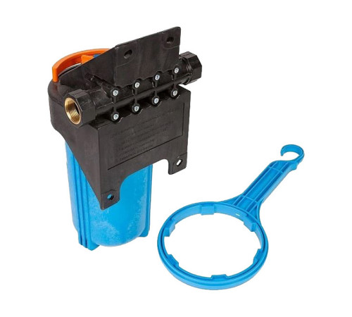 Корпус для картриджного фильтра Джилекс 1 М 10 Т Big Blue прозрачный 9056