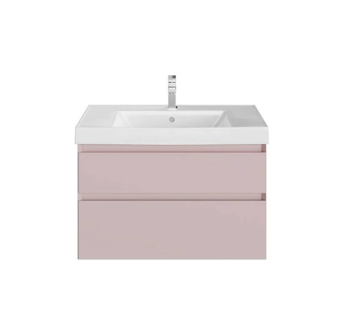 Тумба подвесная Kerama Marazzi Cubo 80 см с ящиками мальва матовая CUB.80.2\MAL