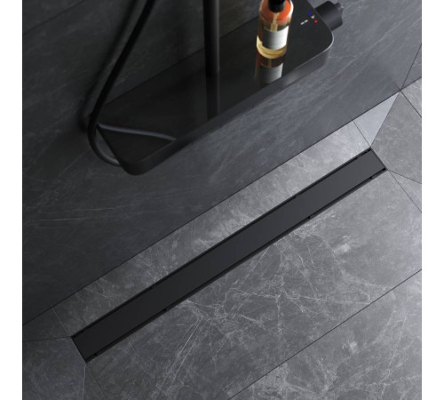 Трап для душа линейный AM.PM PrimeFlow универсальный затвор Tile 90 см W02SC-U11-090-04BM