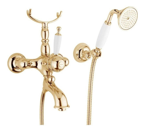 Смеситель для ванны Bronzecer Oxford BN.OXF-6302DO золото BN.OXF-6302DO