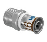 Переходник пресс Uponor S-Press PLUS с наружной резьбой 20-R 1 1070506