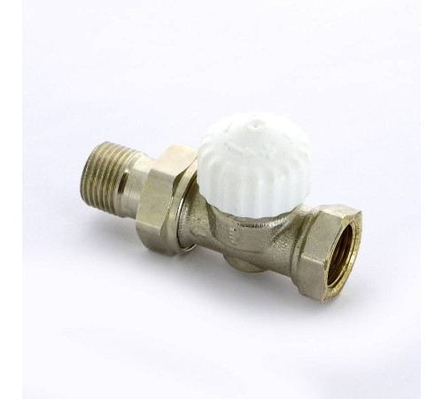 Вентиль термостатический Uni-Fitt прямой HB 1/2 никелированный 160N2000