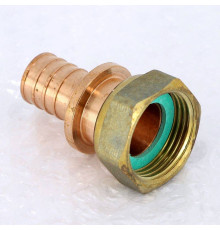 Муфта с накидной гайкой Rehau Rautitan RX+ 25х1 бронза 456340