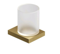 Держатель со стаканом Kludi VELA C Brushed Gold 31975N0