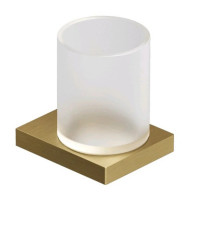 Держатель со стаканом Kludi VELA C Brushed Gold 31975N0