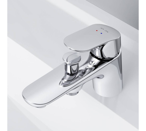 Смеситель для ванны и душа AM.PM Like на борт ванны F8010232