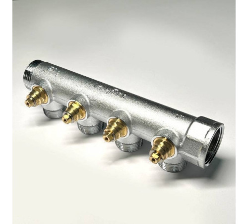 Коллектор регулирующий FAR 4 выхода 1 x 3/4 HP-BP Евроконус 45 мм 414C4340