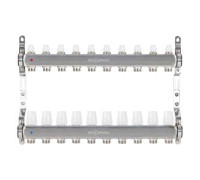 Коллекторный блок Kromwell 1x3/4 EK 10 выходов с термостатическими вставками KW.SM6506105
