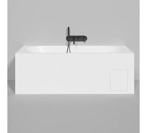 Ванна встраиваемая Salini Ornella 170х70х60 см S-Sense белый глянцевый 102313G