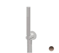 Душевой гарнитур Newform X-STEEL 316 настенный держатель ручной душ шланг 150 см PVD Brushed copper bronze 69645X.59.067