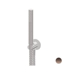 Душевой гарнитур Newform X-STEEL 316 настенный держатель ручной душ шланг 150 см PVD Brushed copper bronze 69645X.59.067