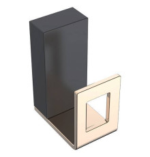 Крючок для ванной подвесной Boheme Q золото/черный 10946-G-B