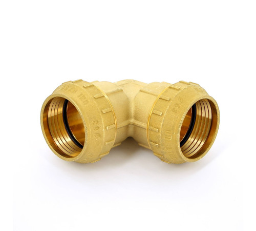 Угол обжимной Tiemme 3463CR 63 мм латунь 3400024