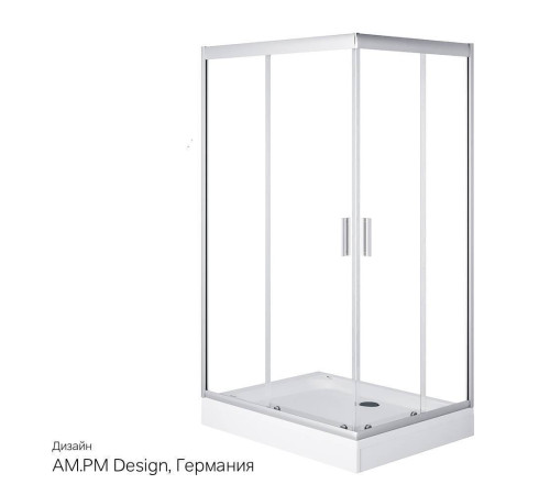 Душевое ограждение AM.PM Gem 120х90 см без поддона W90G-404-120290-MT