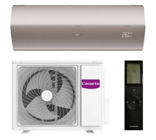 Кондиционер сплит-система Casarte TRIANO CAS25MW1/R3-G / 1U25MW1/R3 инверторный золото глянцевое CAS25MW1/R3-G / 1U25MW1/R3
