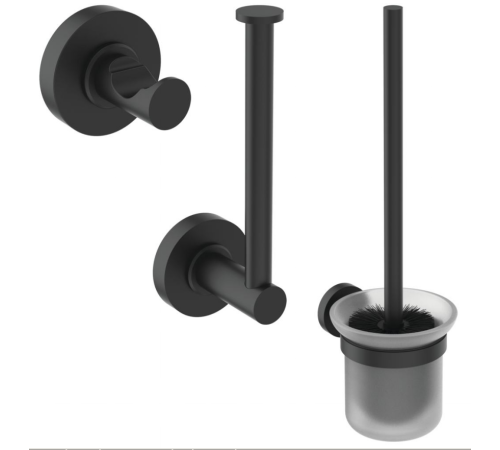 Крючок для полотенец Ideal Standard Iom черный матовый A9115XG