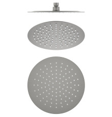 Верхний душ Aquanet AQ2073BGM круглый 250х2 мм оружейная сталь AQ2073BGM