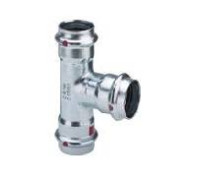 Тройник Viega Prestabo с SC-Contur оцинкованная сталь 18 мм 558628