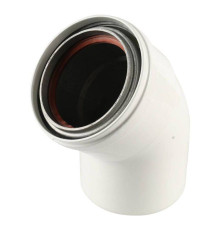 Отвод Baxi 45° d=80 мм для труб с изоляцией KHG71410521