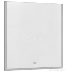 Зеркало Roca Aneto 800х850 мм LED подсветка сенсорный выключатель Белый матовый 812363000
