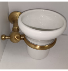Стакан керамический Texton Old Brass OP 142.92