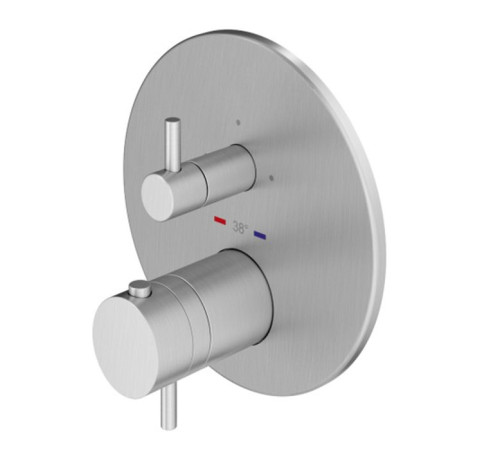 Смеситель для душа встраиваемый термостатический Plumberia Selection PSBOX на 3 выхода хром PSB1803CR