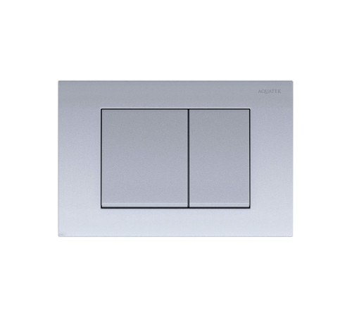 Панель смыва Berges Pneumo S хром матовая PNS-0000003