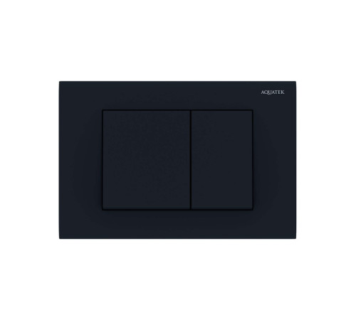 Панель смыва Berges Pneumo S черная матовая PNS-0000005