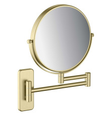 Зеркало косметическое настенное Aquanet 5x увеличение шлифованное золото AQ4911BG