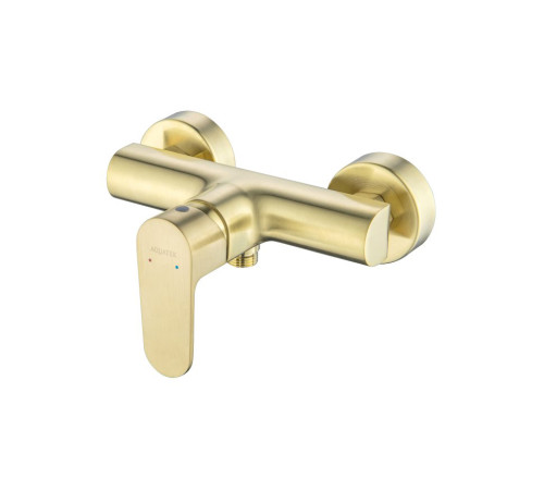 Смеситель для душа Aquanet Oberon шлифованное золото AQ1260BG