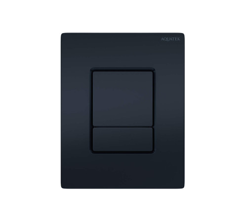 Панель смыва Berges Pneumo N черная матовая PNN-0000005