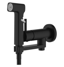 Комплект для гигиенического душа Aquanet Ника встроенный матовый черный AQ1819MB