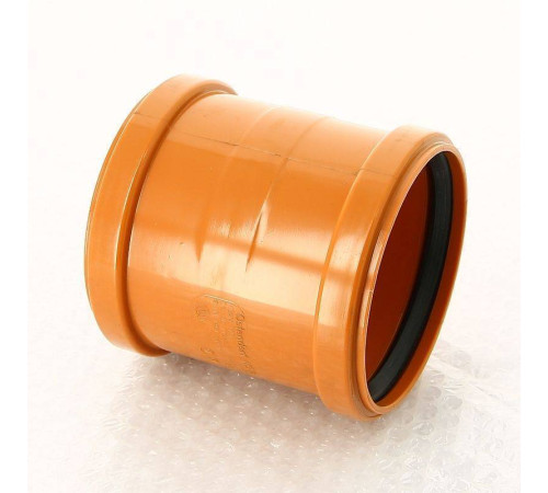 Муфта двухраструбная Ostendorf KG KGMM 110 мм для наружной канализации 220510