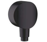 Шланговое подсоединение hansgrohe Fixfit S с обратным клапаном 1/2 черный матовый 26453670