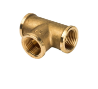 Тройник латунный STOUT ВВ 1/2 SFT-0019-000012