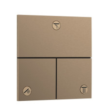 Вентиль hansgrohe ShowerSelect Comfort E для 3 потребителей скрытый монтаж бронза 15573140