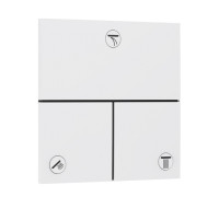 Вентиль hansgrohe ShowerSelect Comfort E для 3 потребителей скрытый монтаж матовый белый 15573700