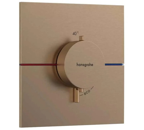 Термостат hansgrohe ShowerSelect Comfort E для 1 потребителя внешняя часть бронза 15574140