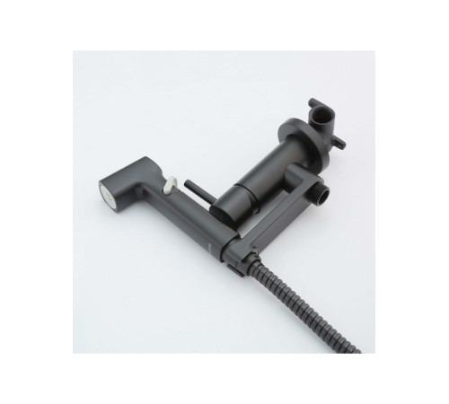 Комплект для гигиенического душа Aquanet Ника встроенный матовый черный AQ1819MB