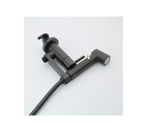 Комплект для гигиенического душа Aquanet Ника встроенный матовый черный AQ1819MB