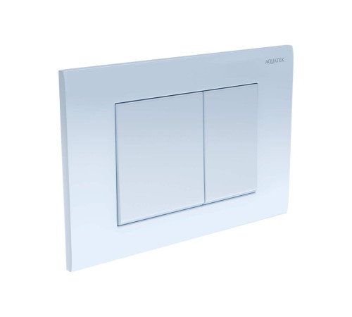 Панель смыва Berges Pneumo S белая глянец PNS-0000001