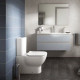 Унитаз напольный пристенный Ideal Standard Tesi AquaBlade под бачок T008201