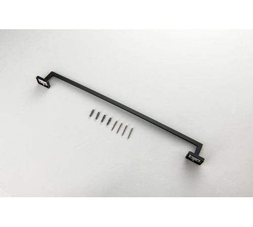 Полотенцедержатель Aquatek Libra 600 мм матовый черный AQ4314MB