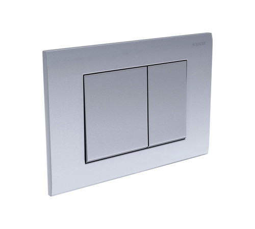 Панель смыва Berges Pneumo S хром матовая PNS-0000003