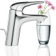 Смеситель для раковины GROHE Eurostyle с донным клапаном хром 33558003