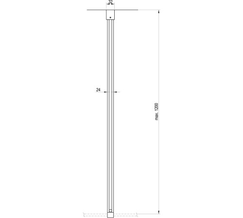 Комплект креплений для душевой перегородки RAVAK W SET-900 Wall/Corner GWD01000A094