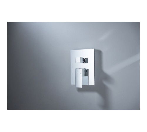 Смеситель для ванны Aquanet Libra встраиваемый 2 режима комплект AQ1646CR