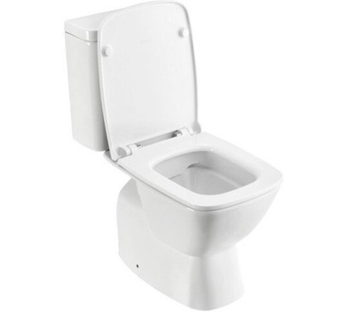 Унитаз-компакт безободковый Santek Нео Rimless 2-режимный тонкое сиденье микролифт 1.WH30.2.418